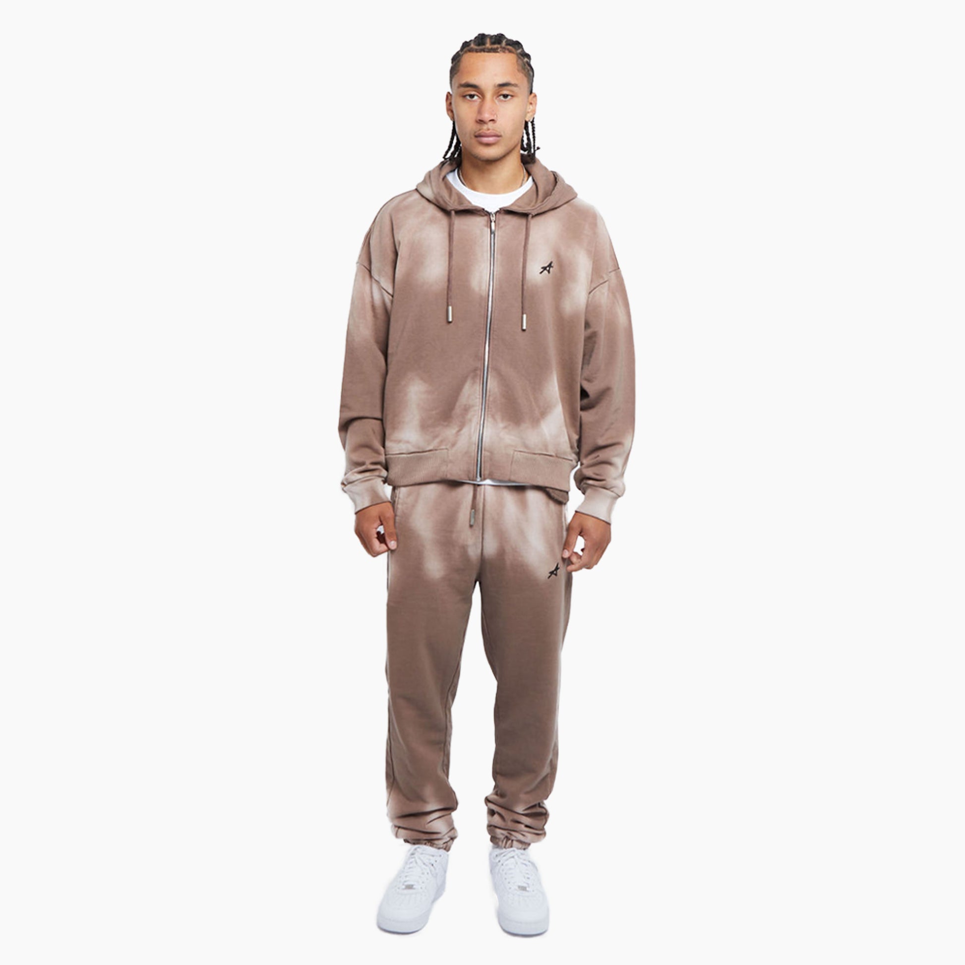 Levanto Washed Through Jogger Taupe