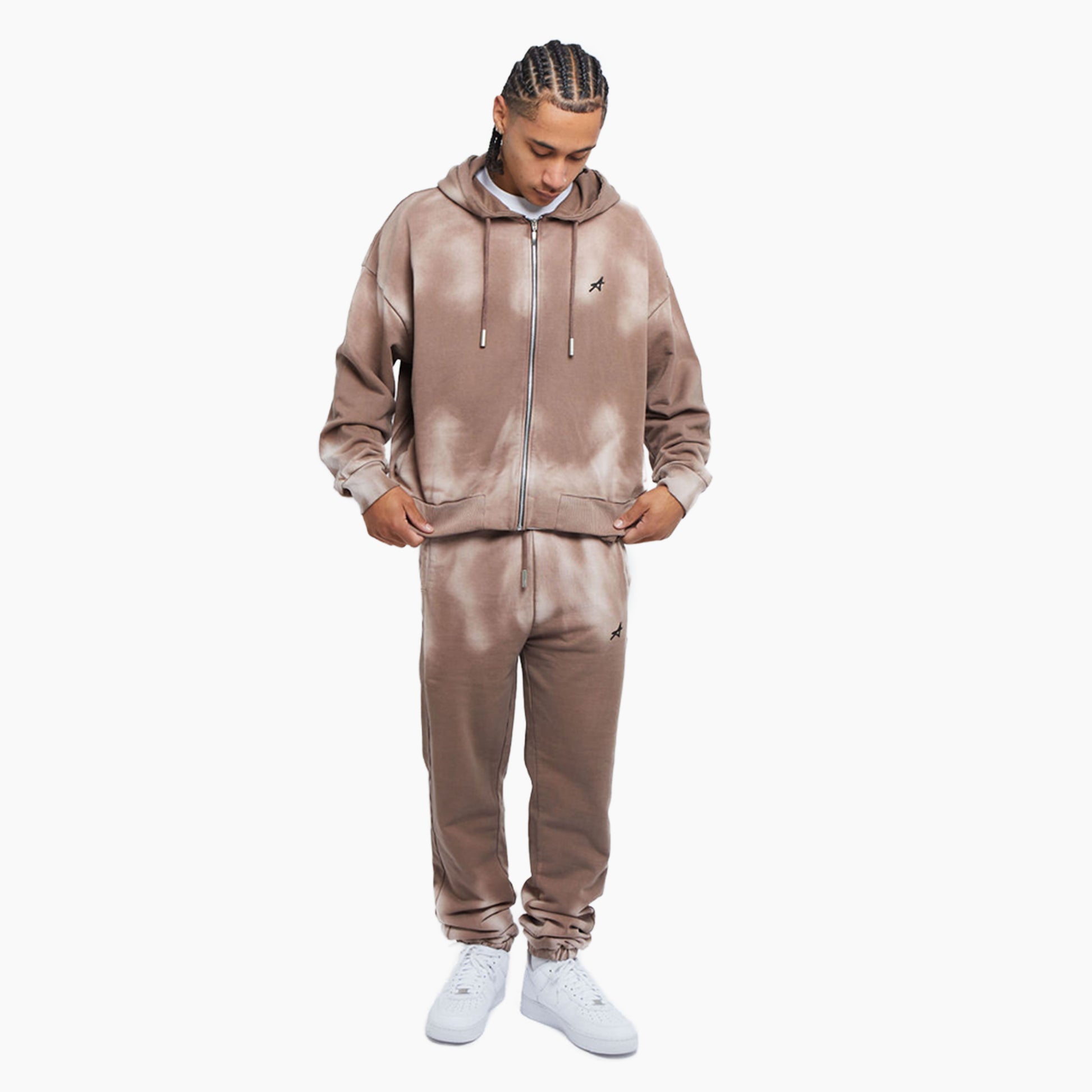 Levanto Washed Through Jogger Taupe