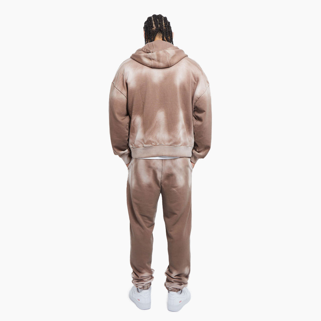 Levanto Washed Zip through Taupe