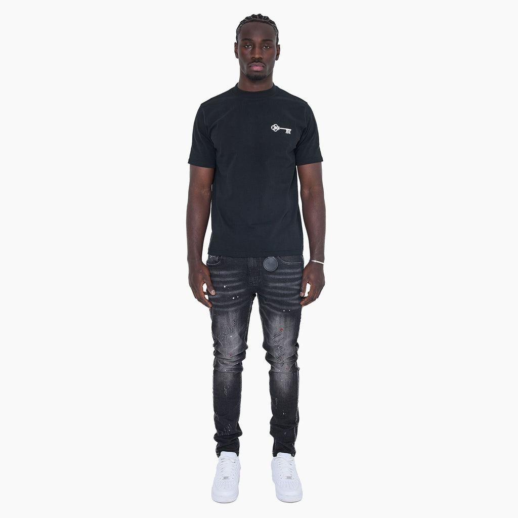 Fellini Skinny Fit Painter Jeans