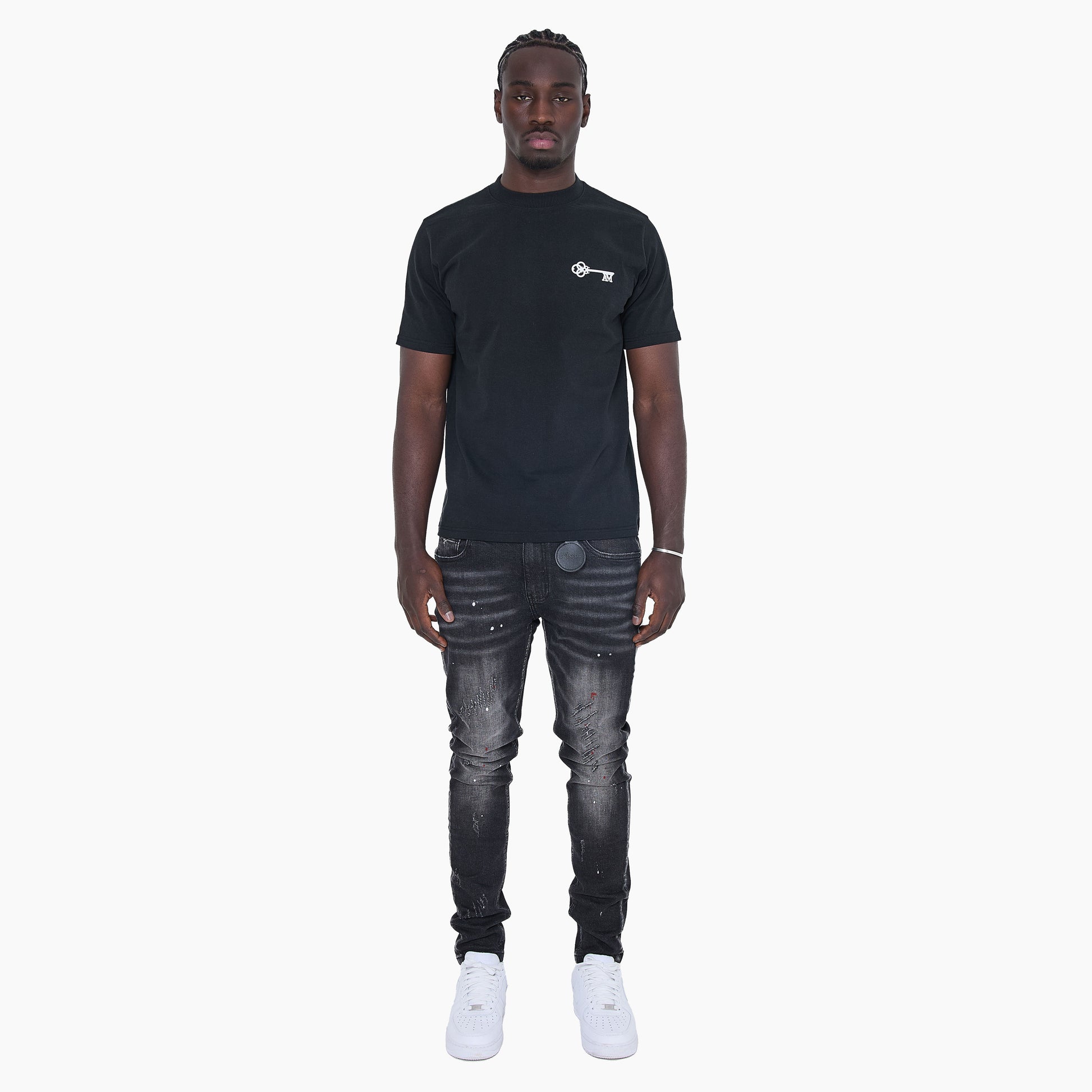 Fellini Skinny Fit Schilders Jeans