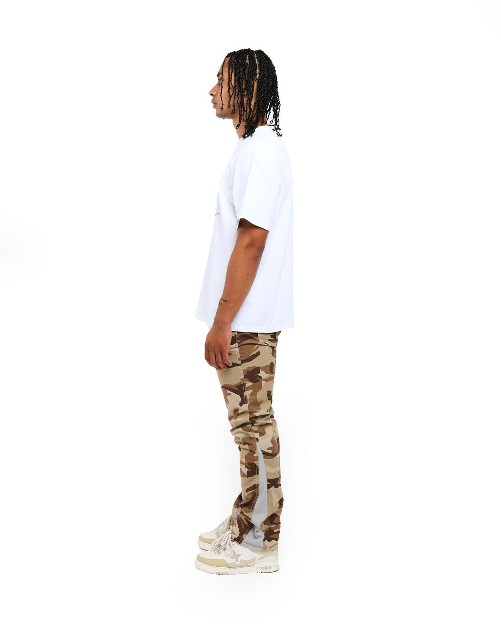 Pantalones acampanados Baggio Camo