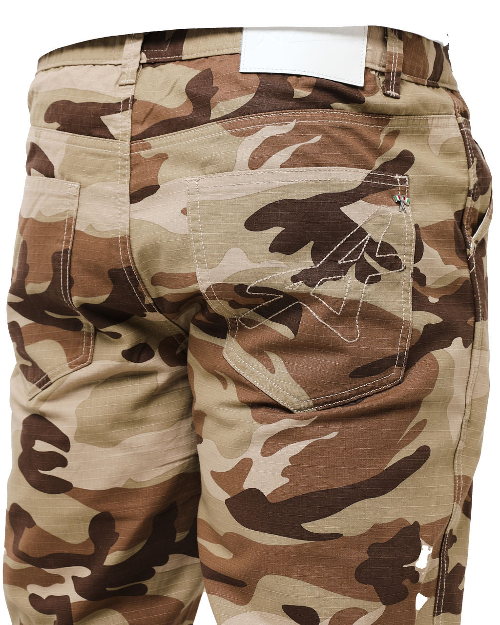 Pantalones acampanados Baggio Camo