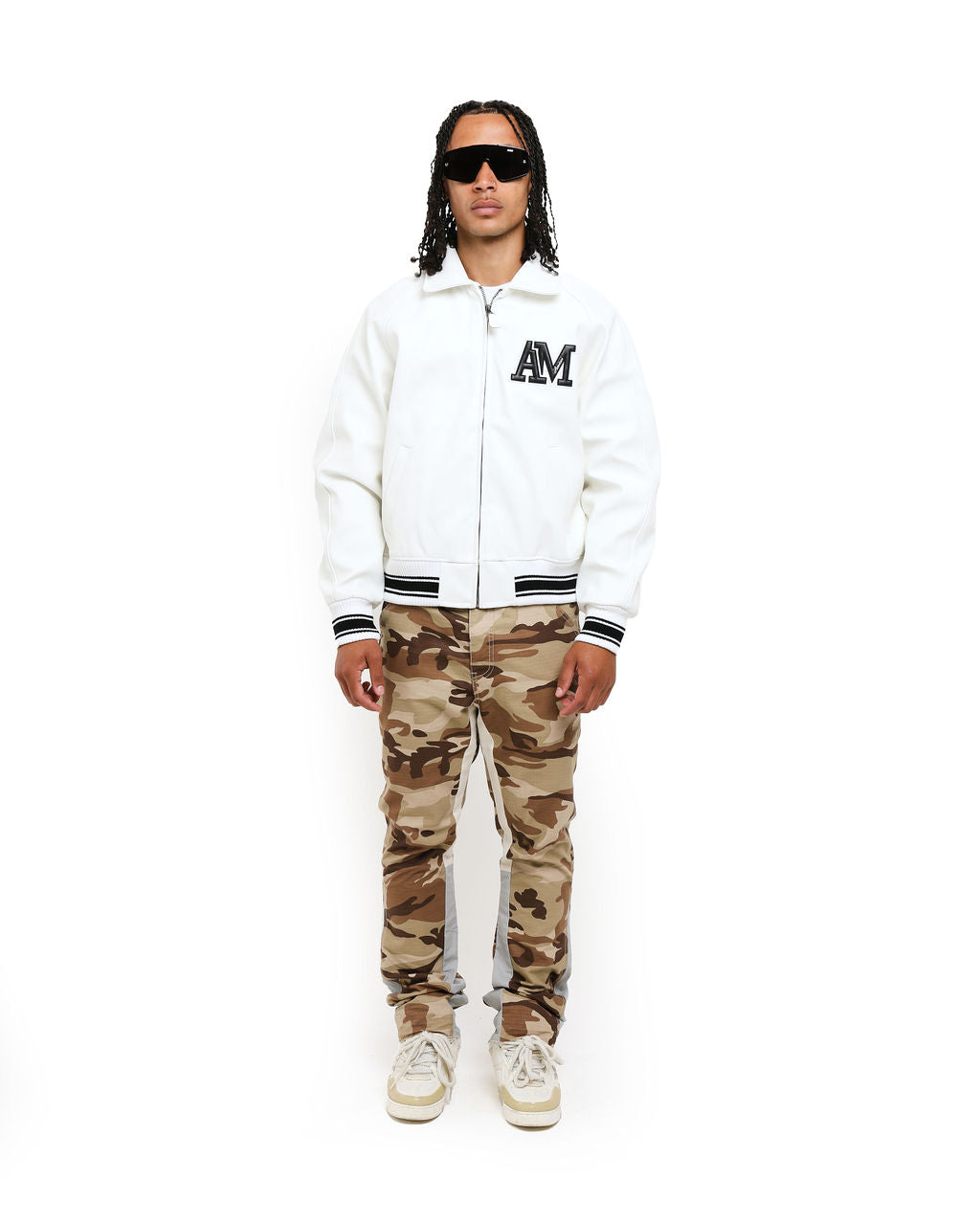 Pantalones acampanados Baggio Camo