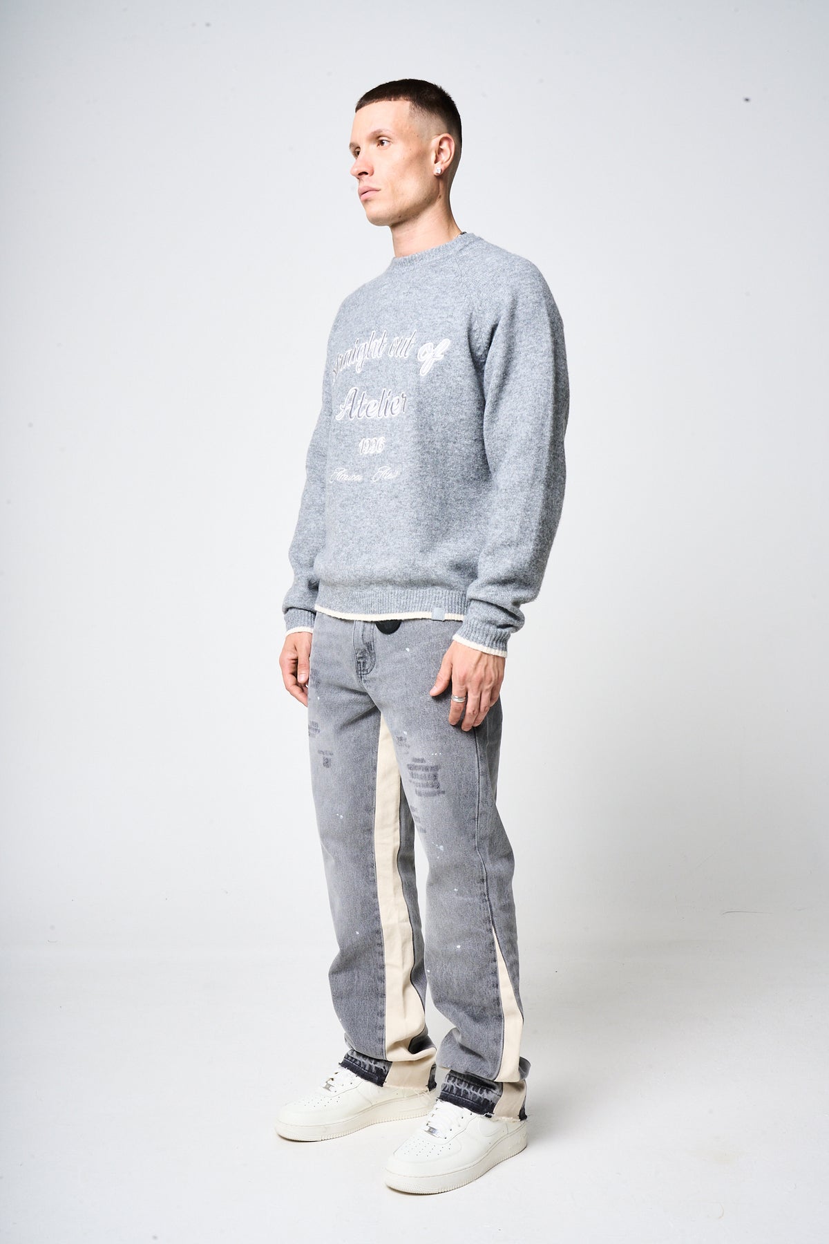 Savona Logo Knitted Sweatshirt