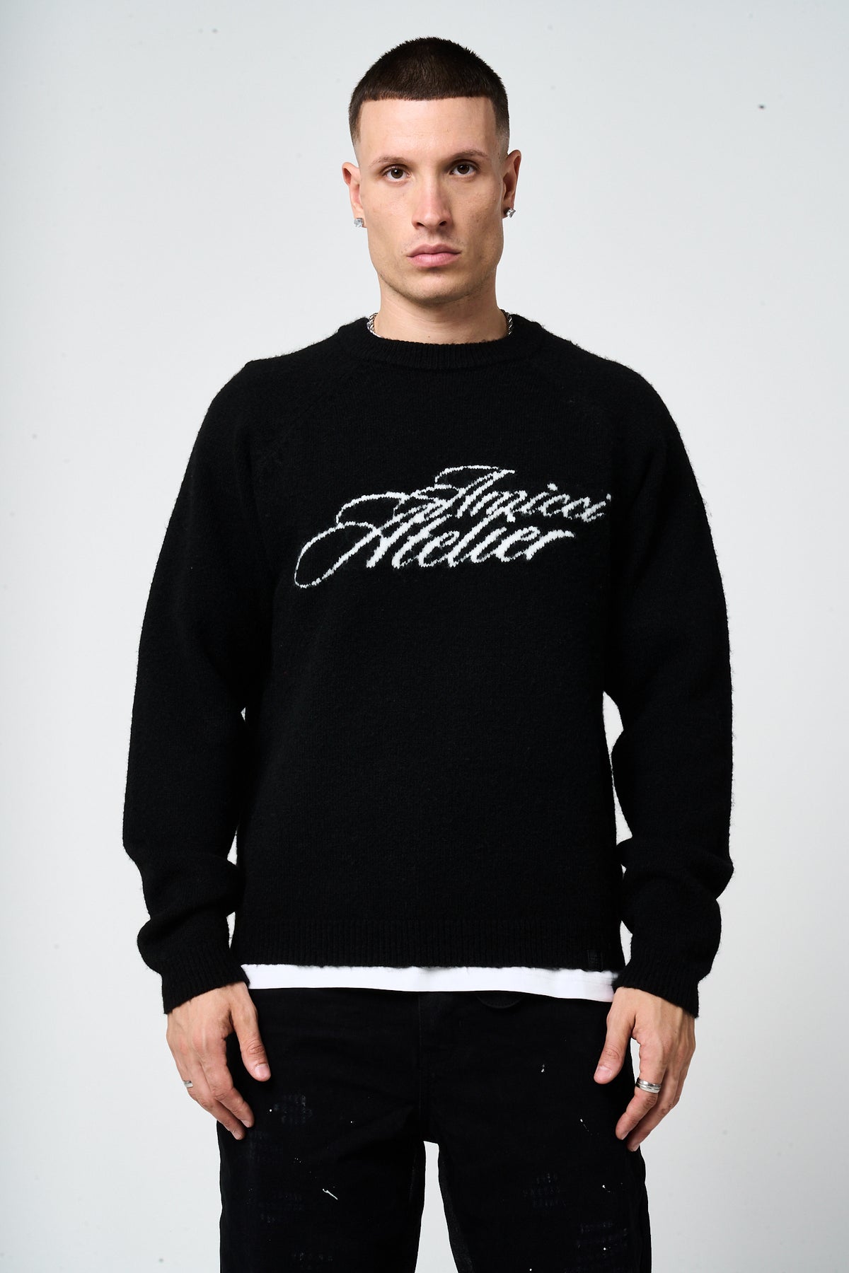 Latina Black Logo Sweatshirt