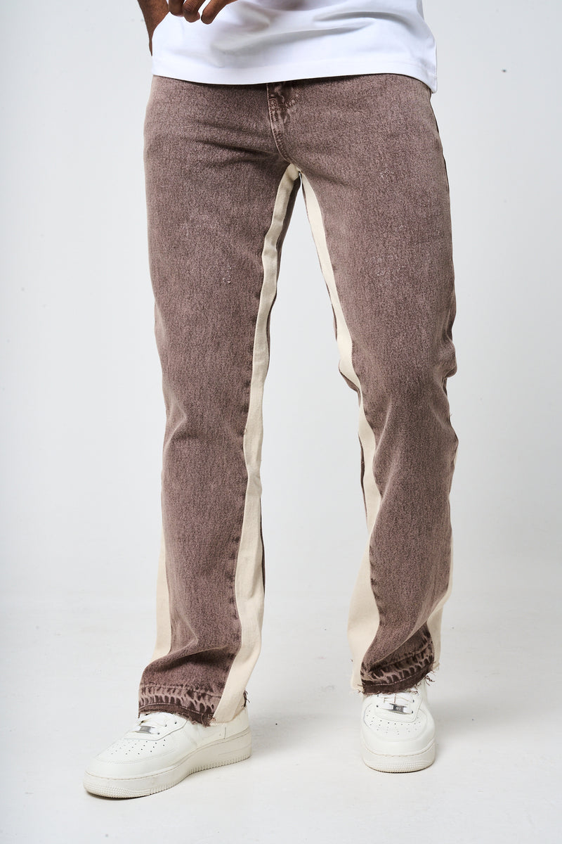 Maranello Grijs Flare Denim