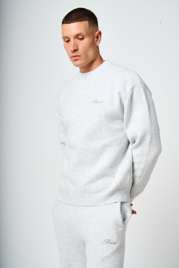 Dexter Grijs Gebreid Sweatshirt