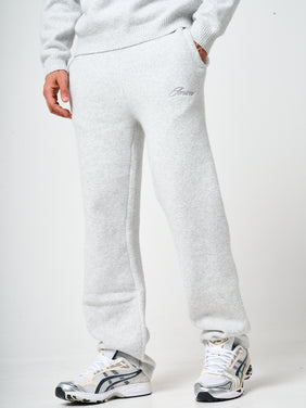 Dexter Grey Knitted Joggers