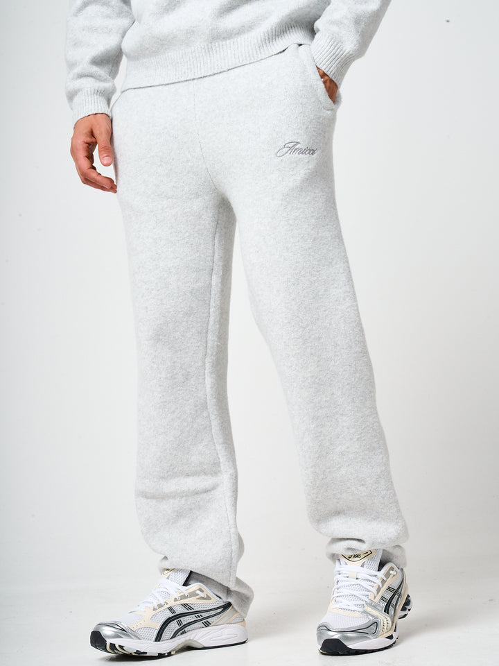 Dexter Grey Knitted Joggers