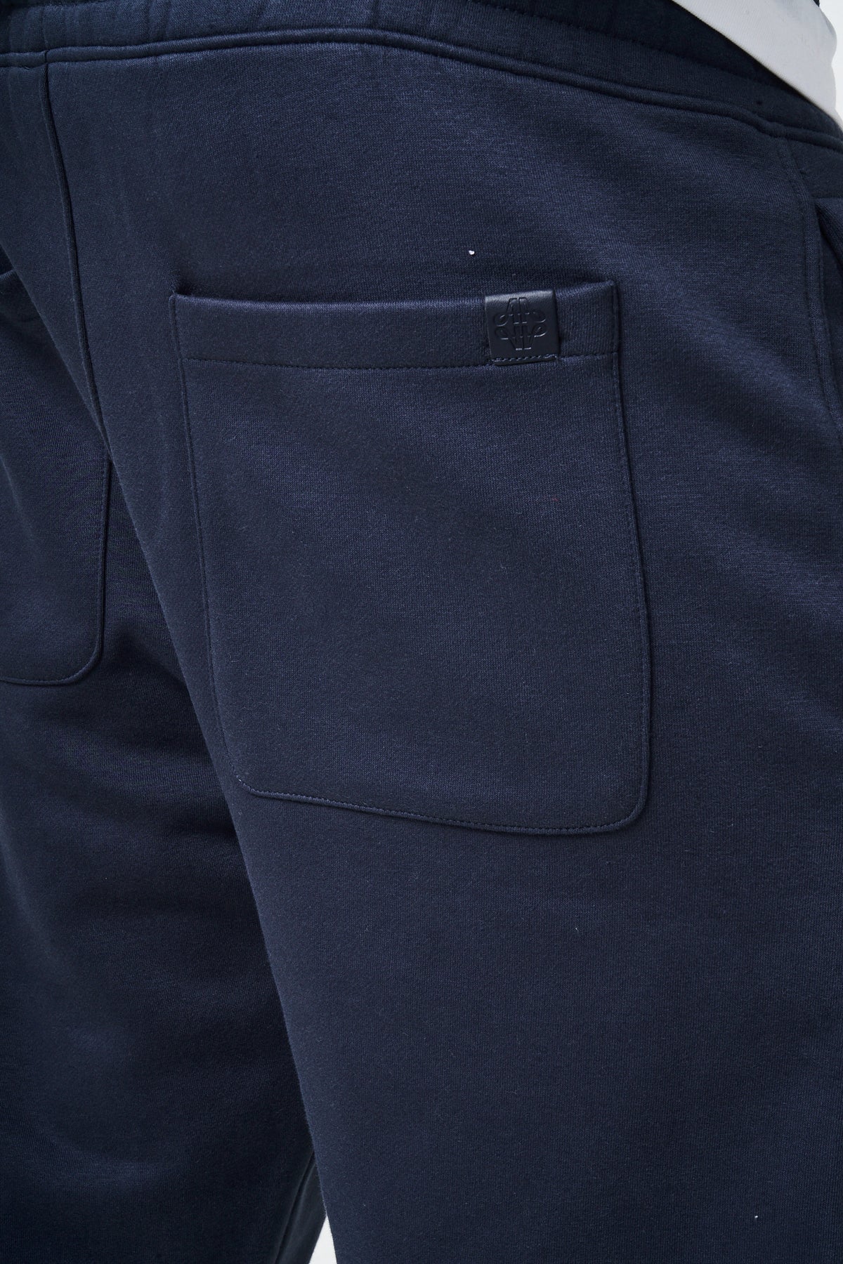 Doakes Navy Logo Embroidery Jogger