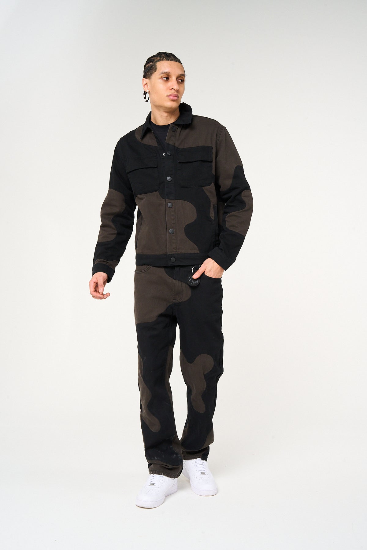 Palencia Patchwork Denim Jean