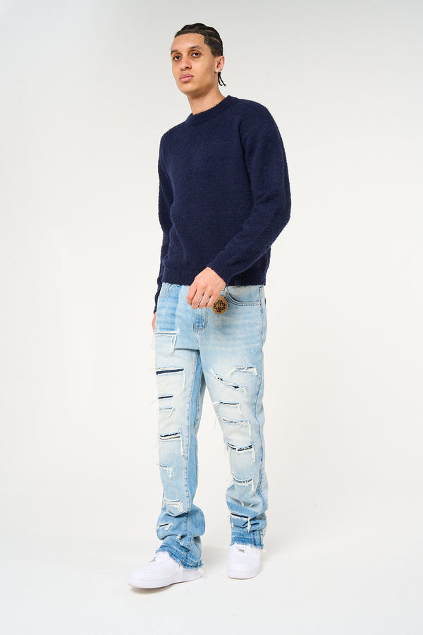 Denim azul claro Imola