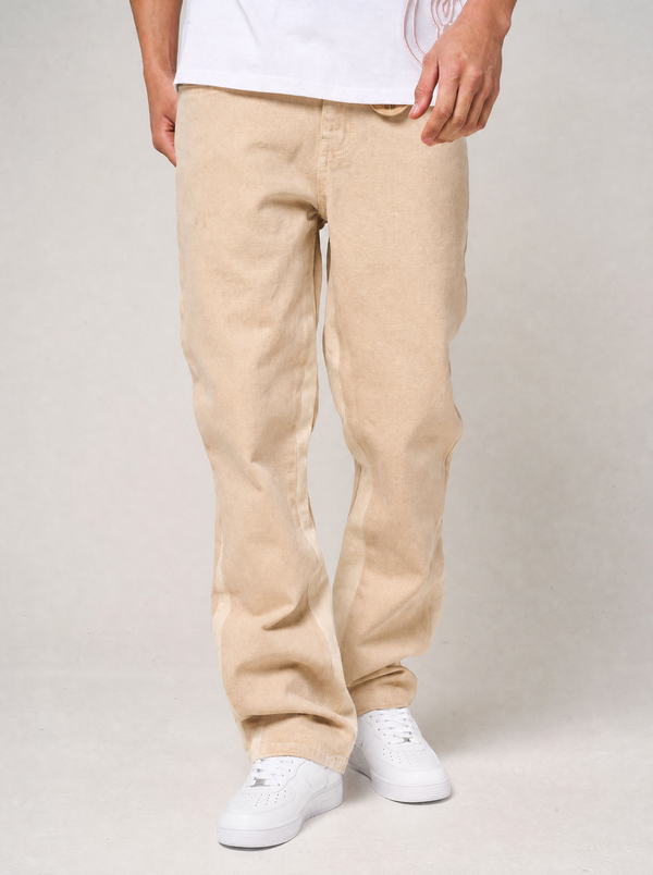 Maranello Beige Flare Denim
