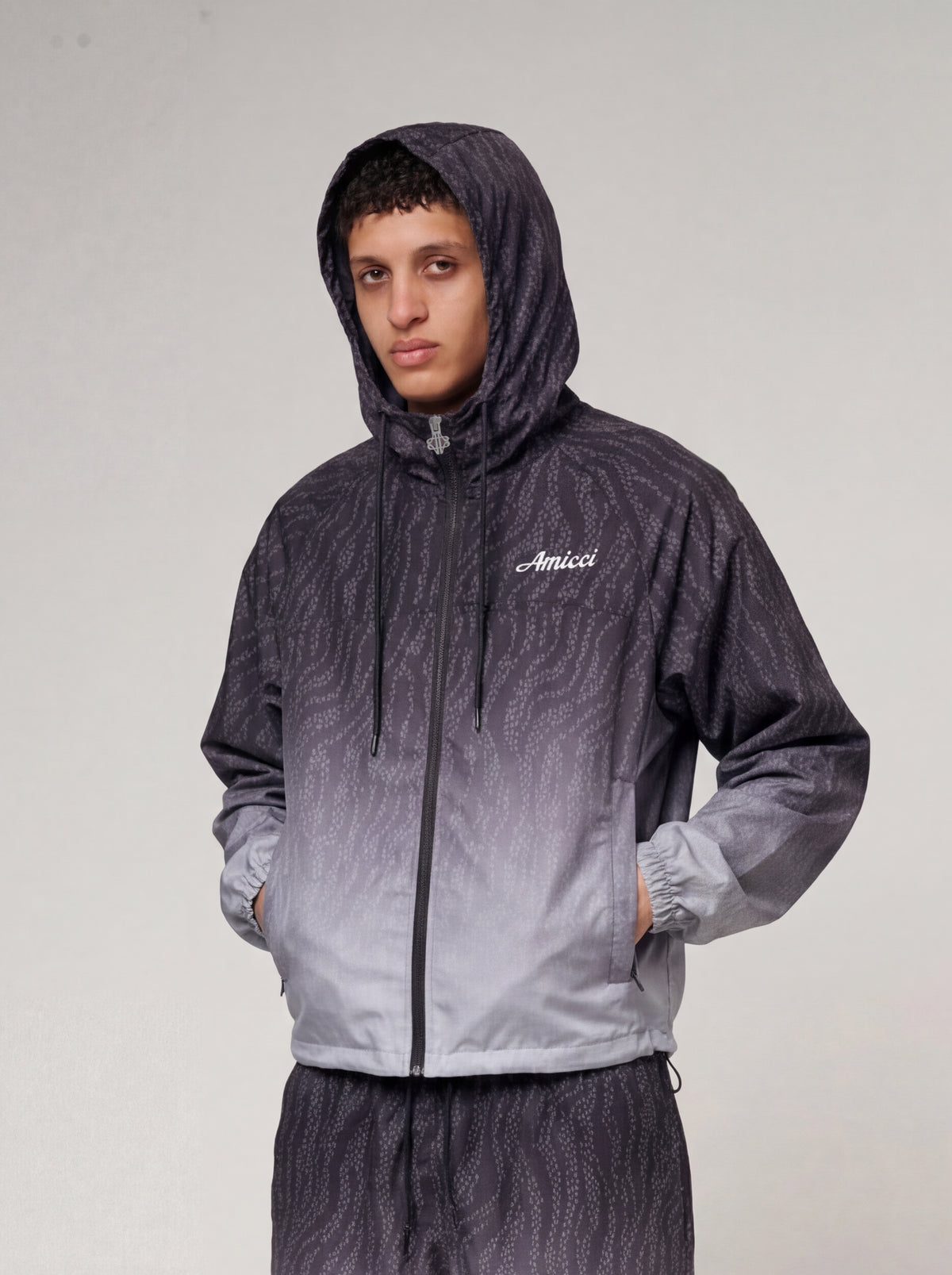 Luciano Windbreaker Black