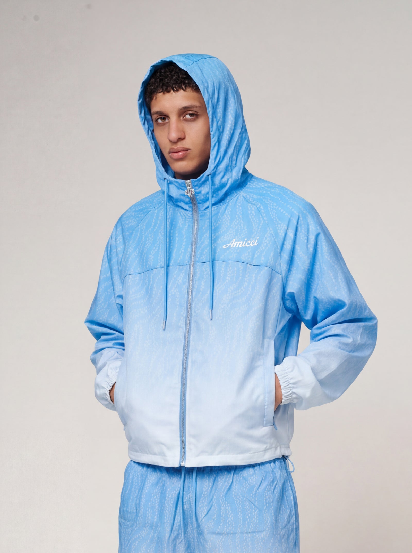 Luciano Windbreaker Blue