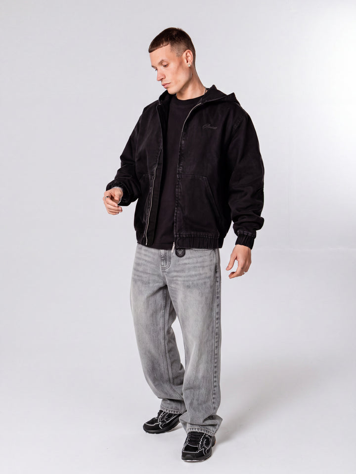 Calabria Grey Baggy Jean