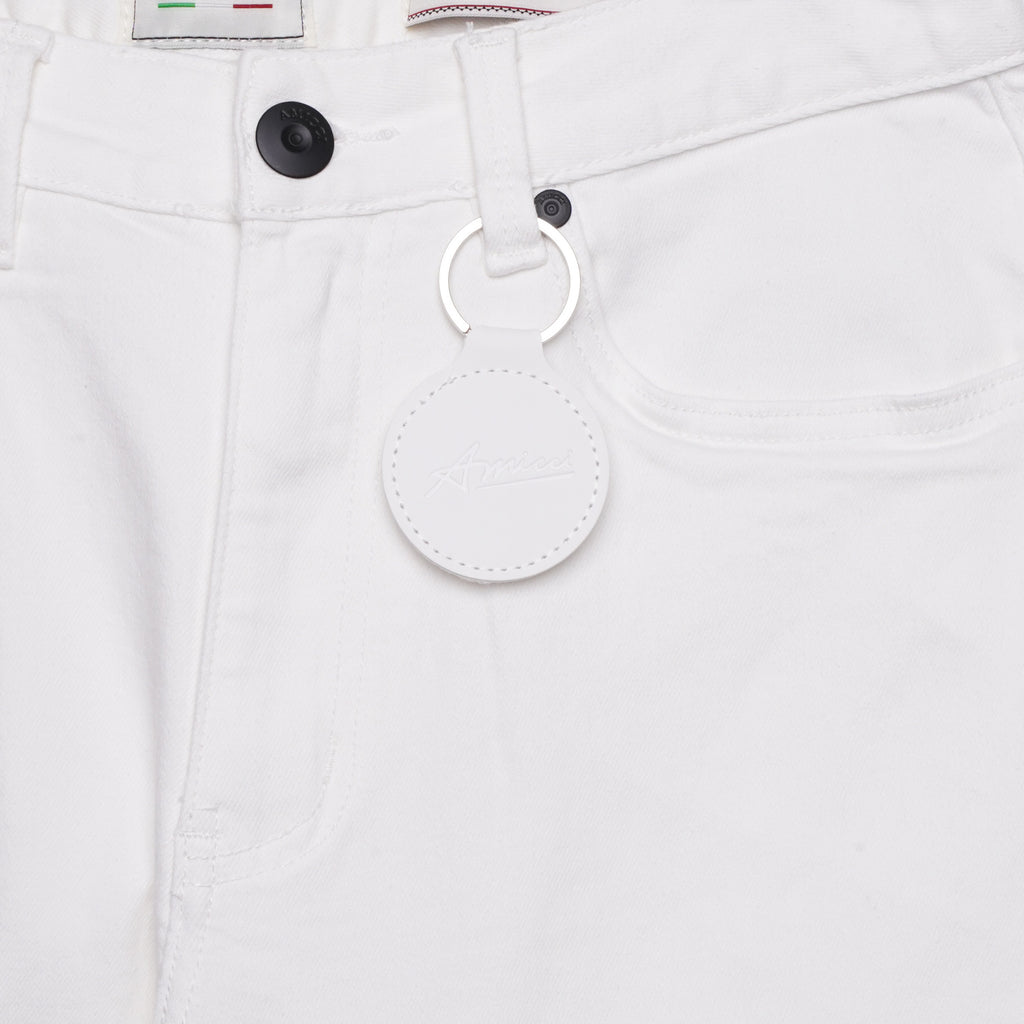 Axel White Flare Jean