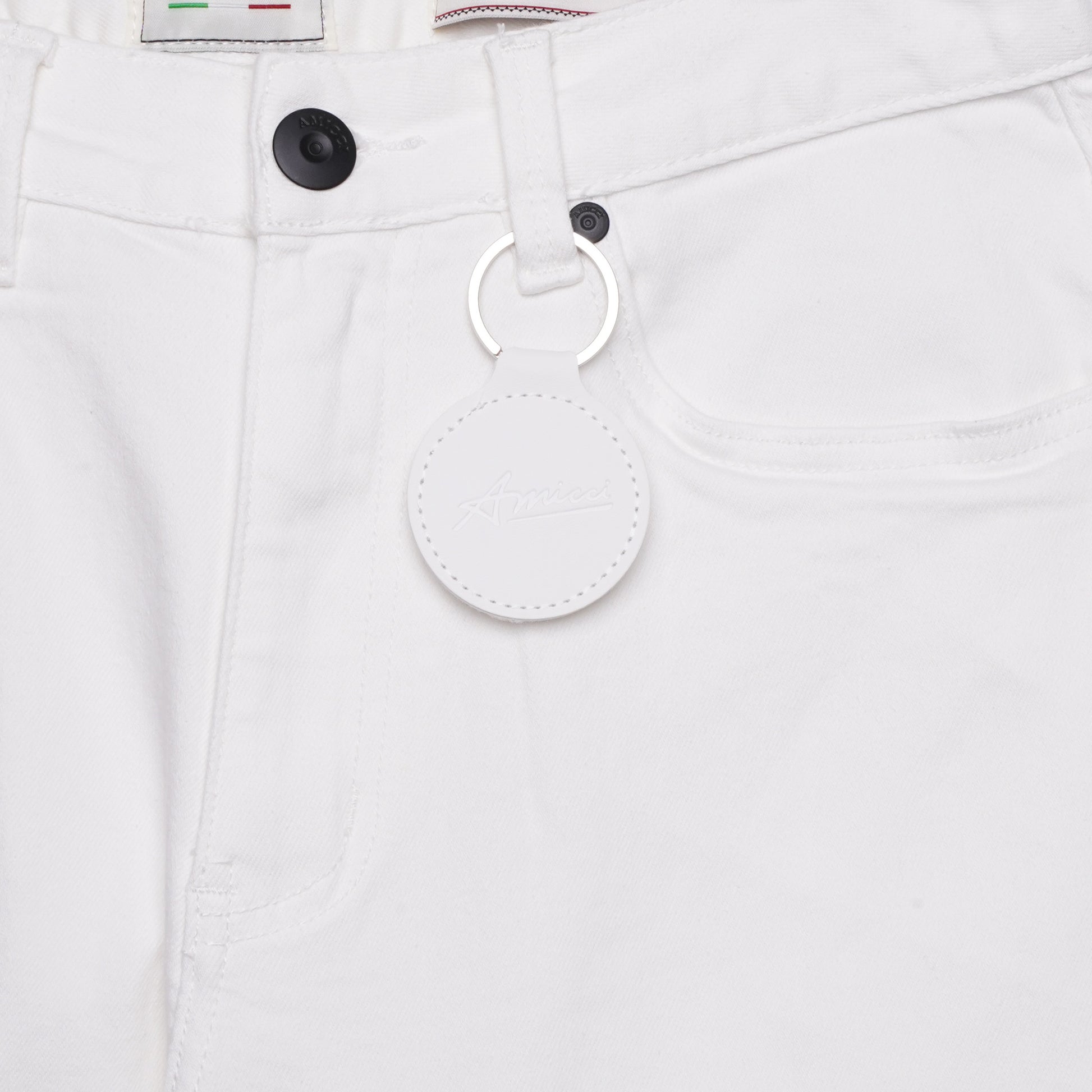 Axel White Flare Jean