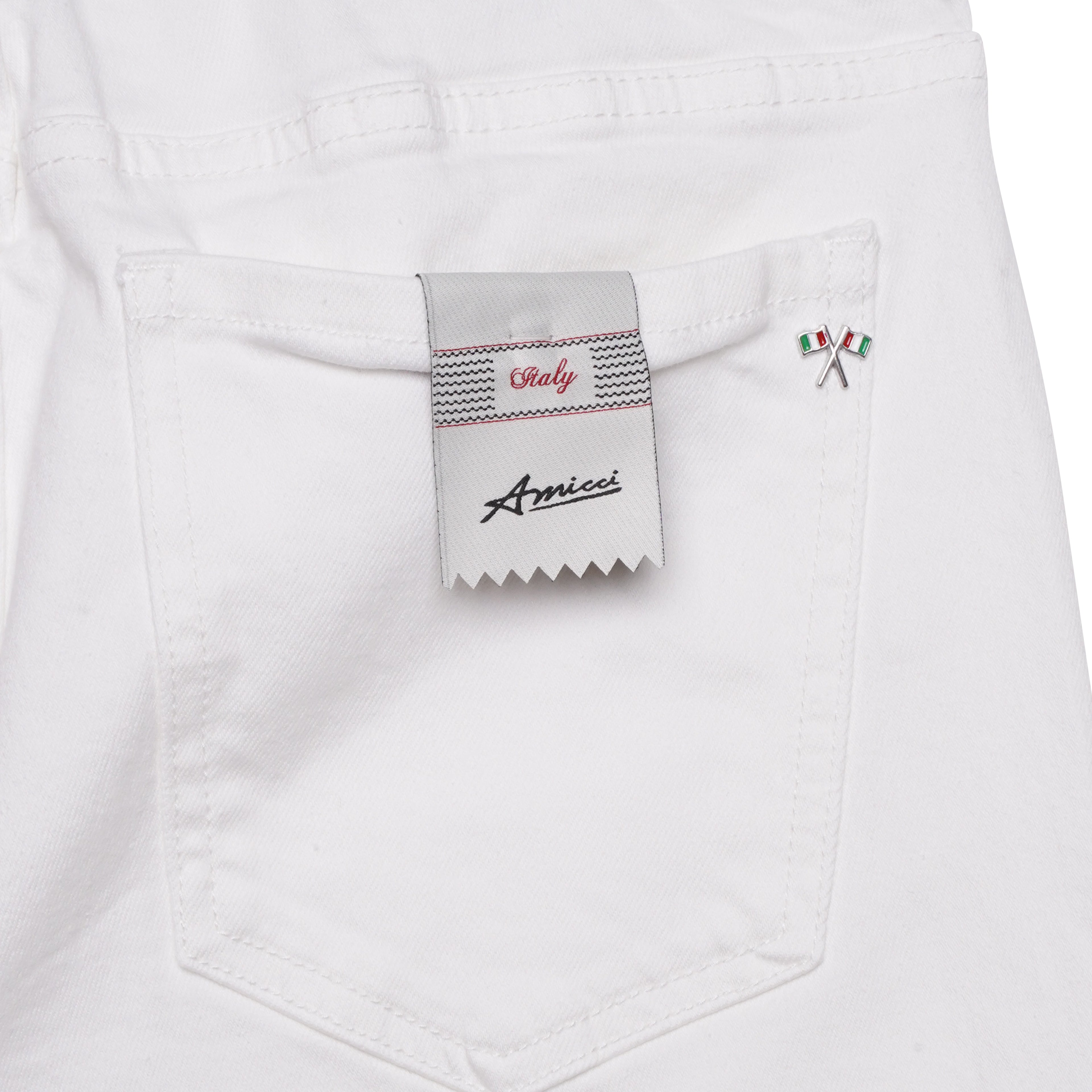 Axel White Flare Jean