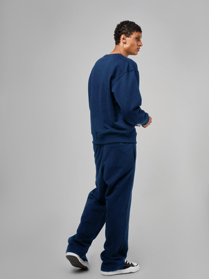 Jerozi Marineblauwe Sweater