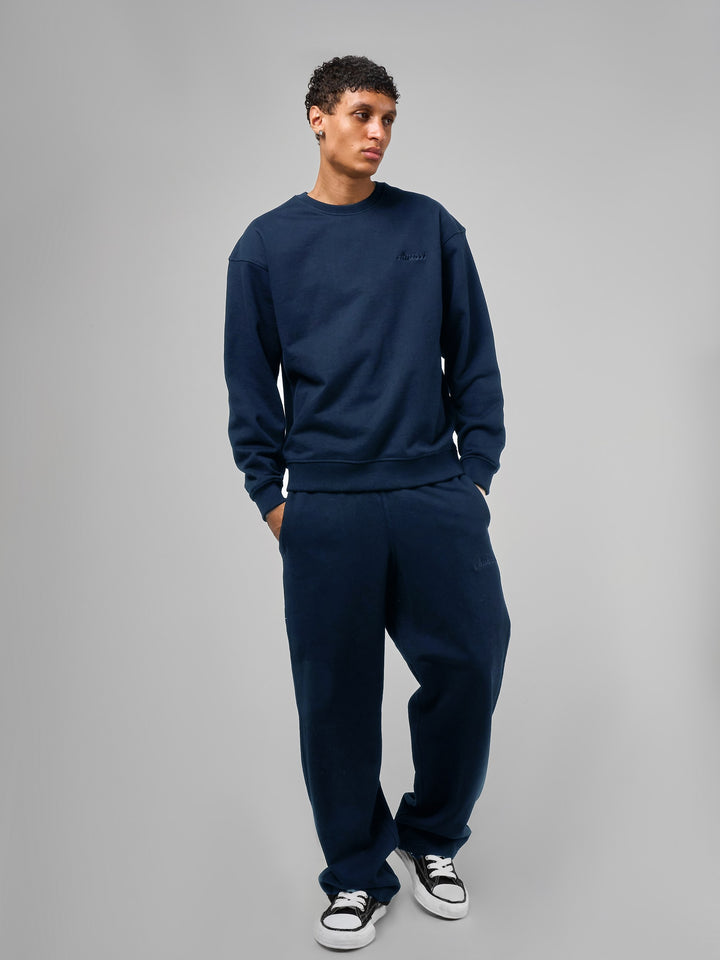 Jerozi Marineblauwe Sweater