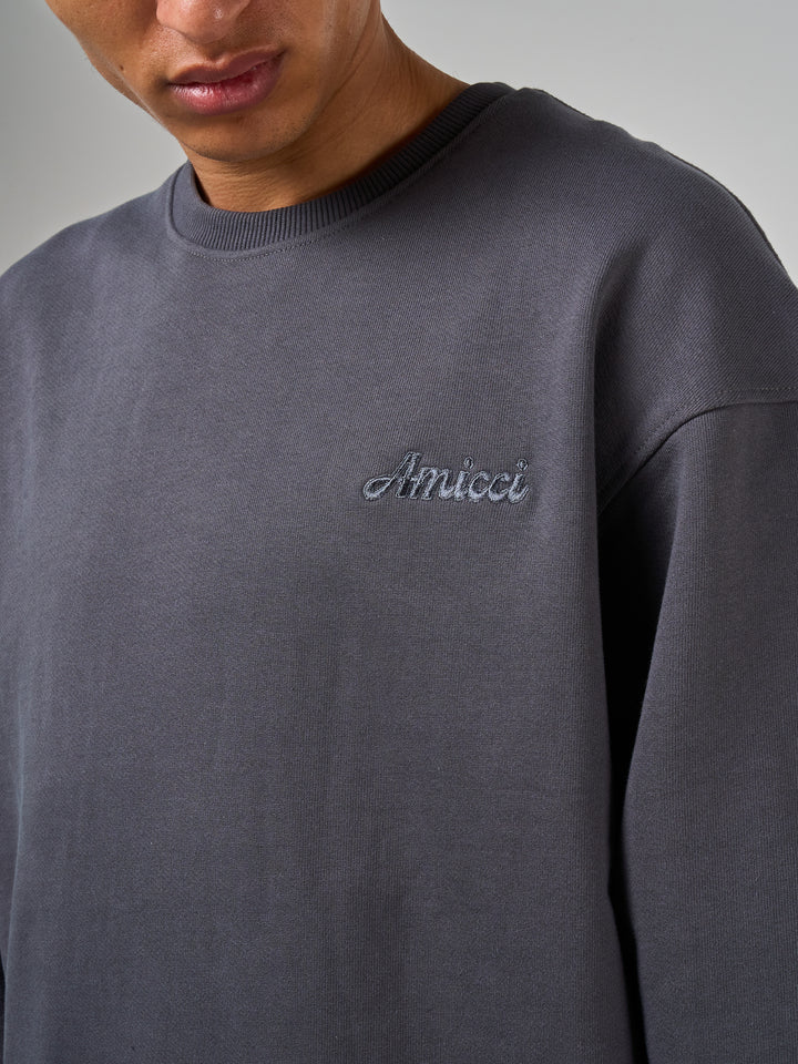 Jerozi Houtskool Sweatshirt