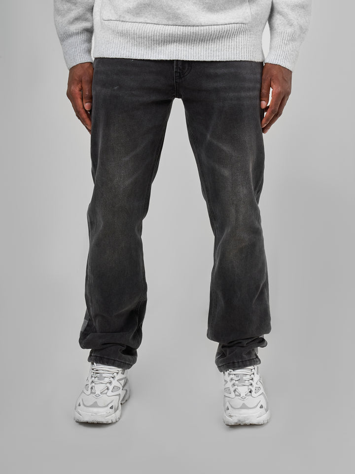 Givona Gewassen Zwarte Flare Jeans