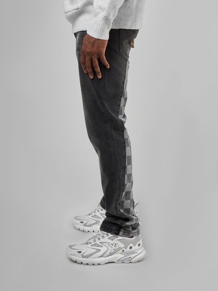Givona Gewassen Zwarte Flare Jeans
