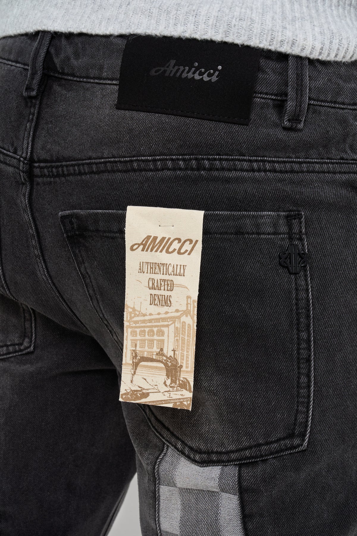 Givona Black Flare Jean
