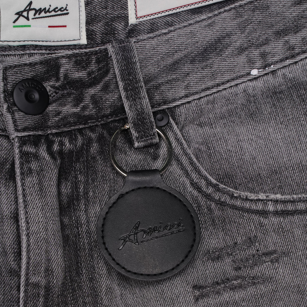 Adrano Grey Carpenter Shorts
