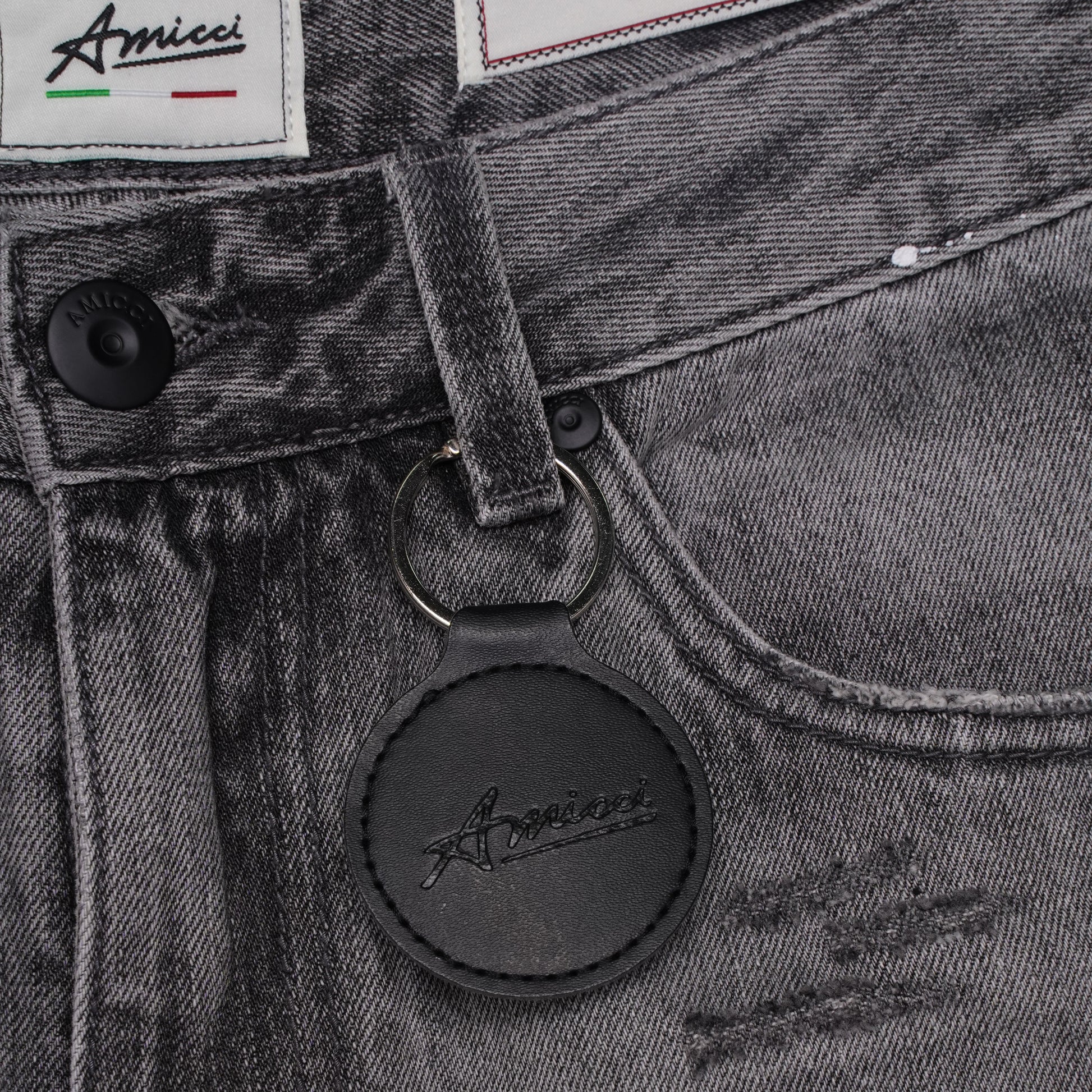 Adrano Grey Carpenter Shorts