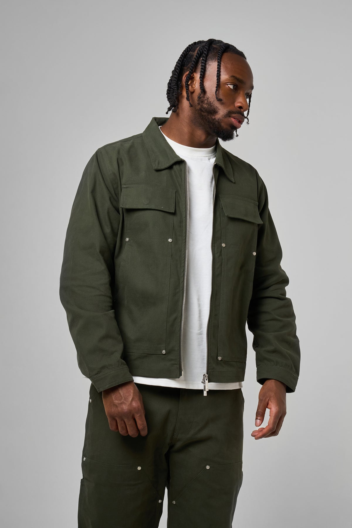 CAMISA SOBRECAMISA WYATT VERDE