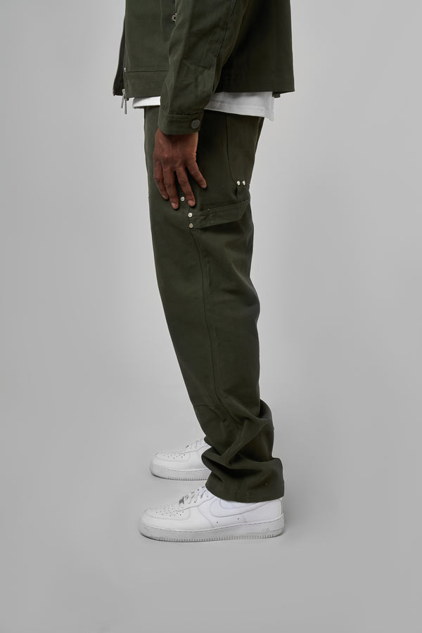 Wyatt Khaki Twill Broek