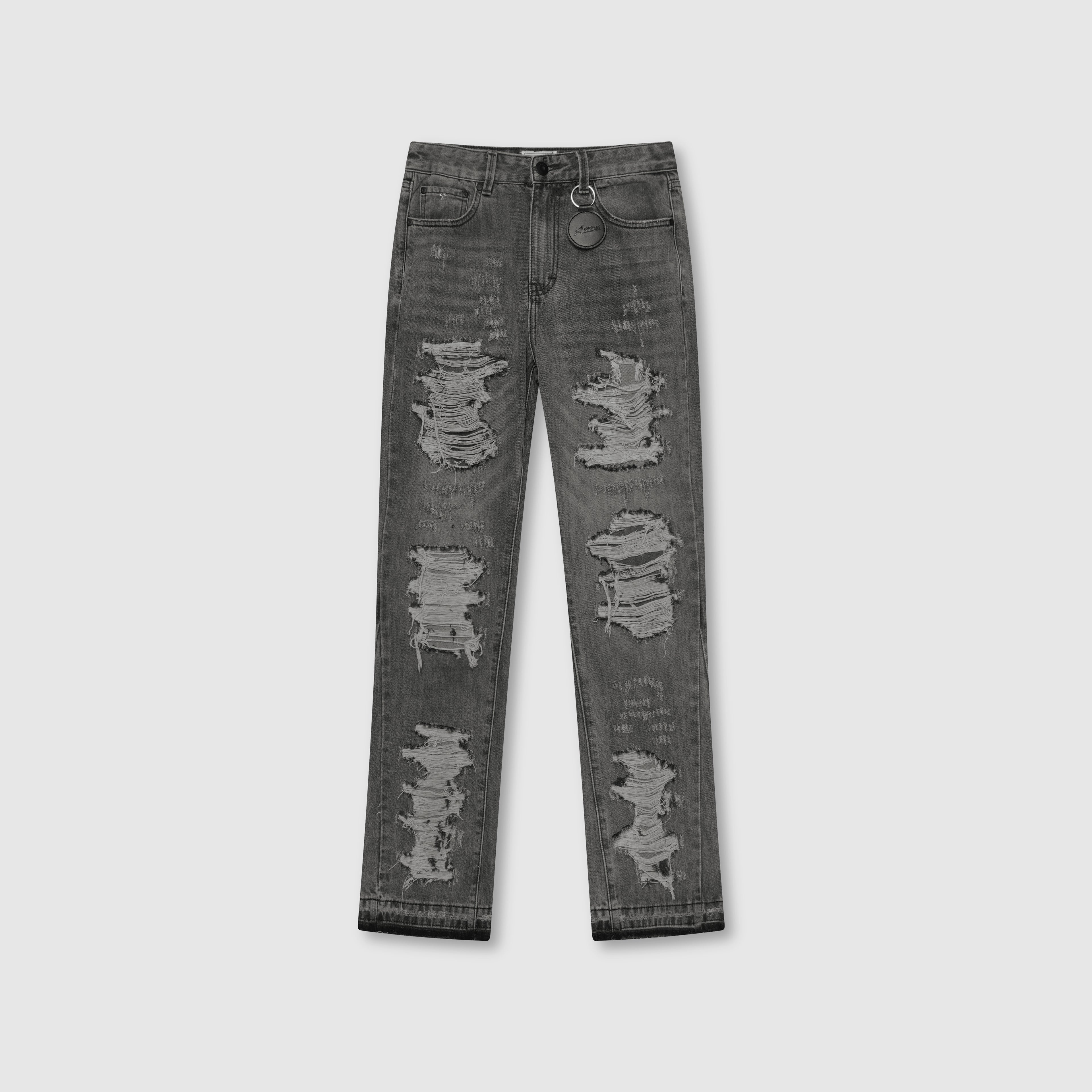 Sarrona Grijs Gewassen Denim Jeans