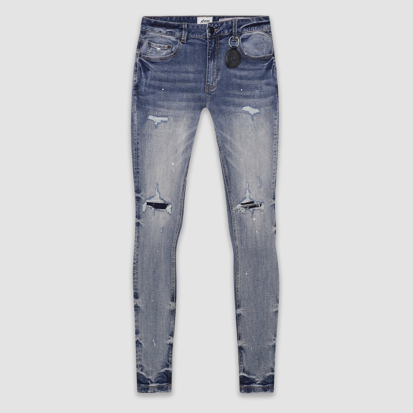Caruso Blauwe Denim Jeans