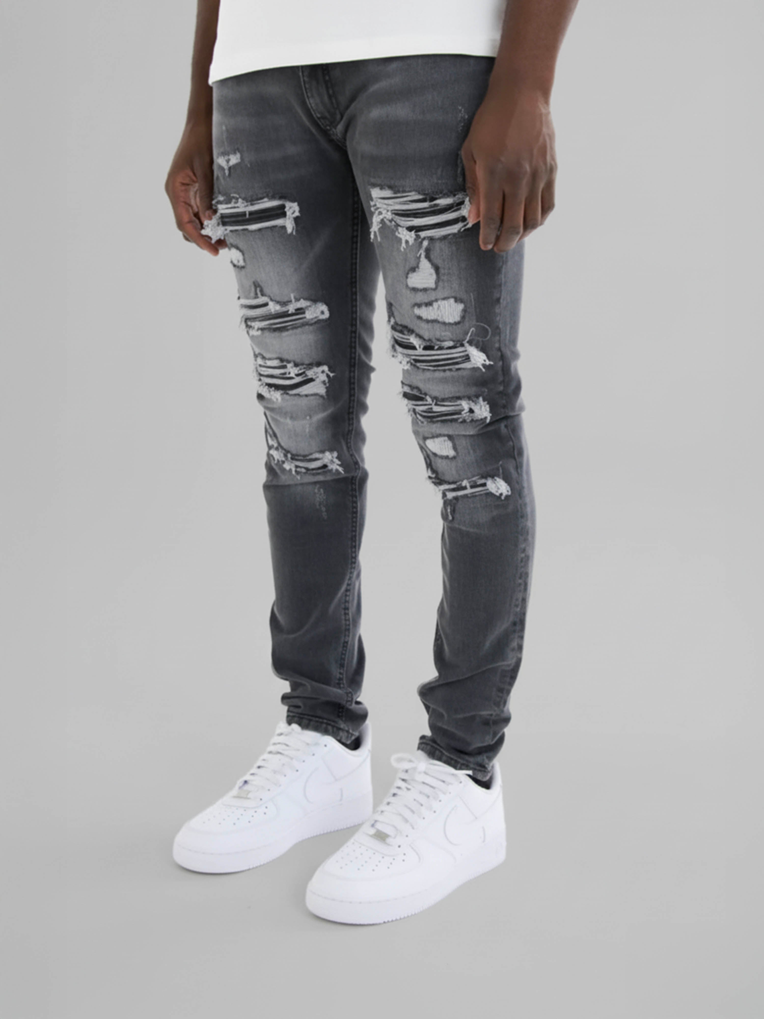 Diego Grey Skinny Jean