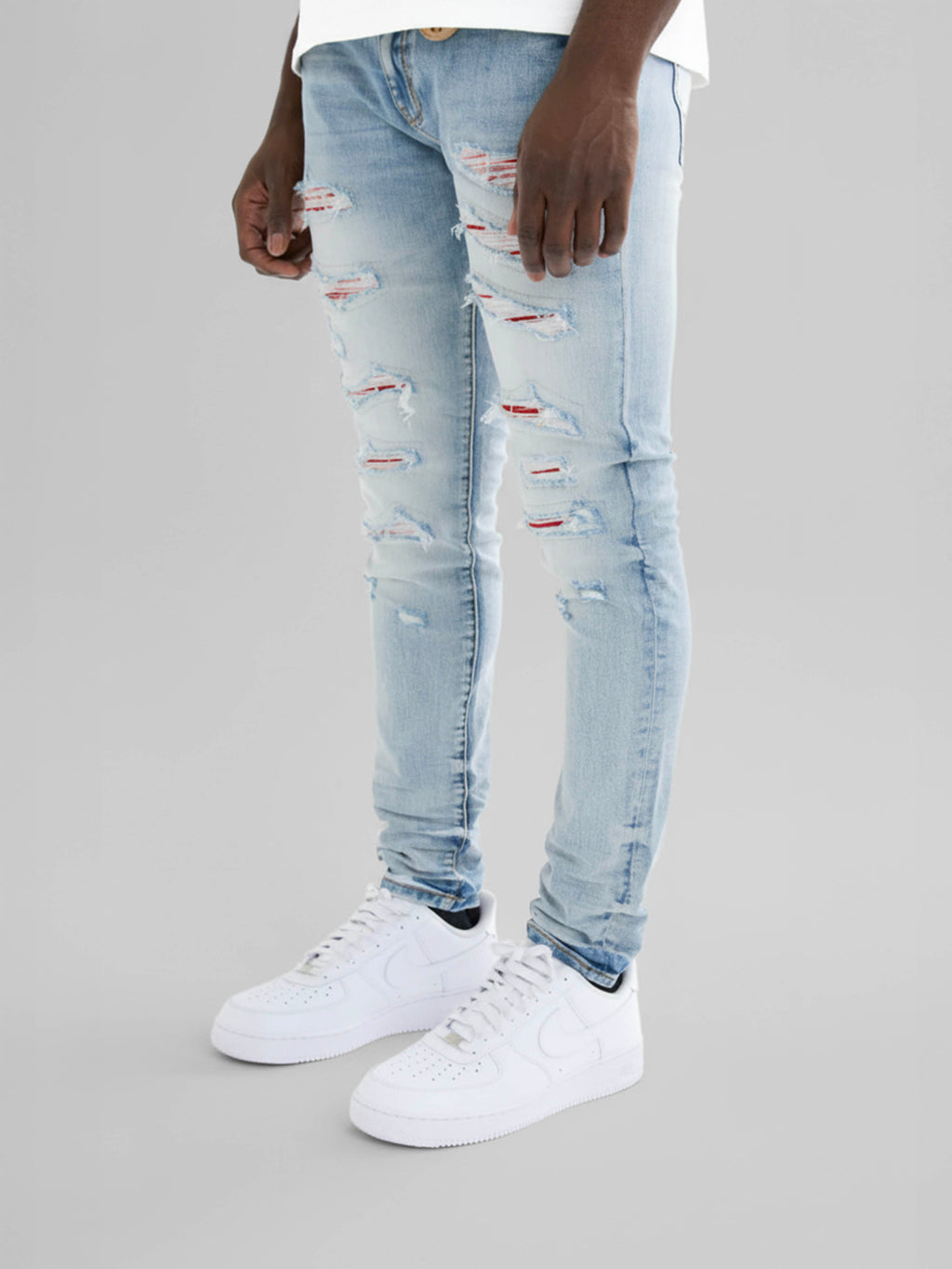 Sanko Red Skinny Jean