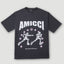 Direction Black Graphic T Shirt