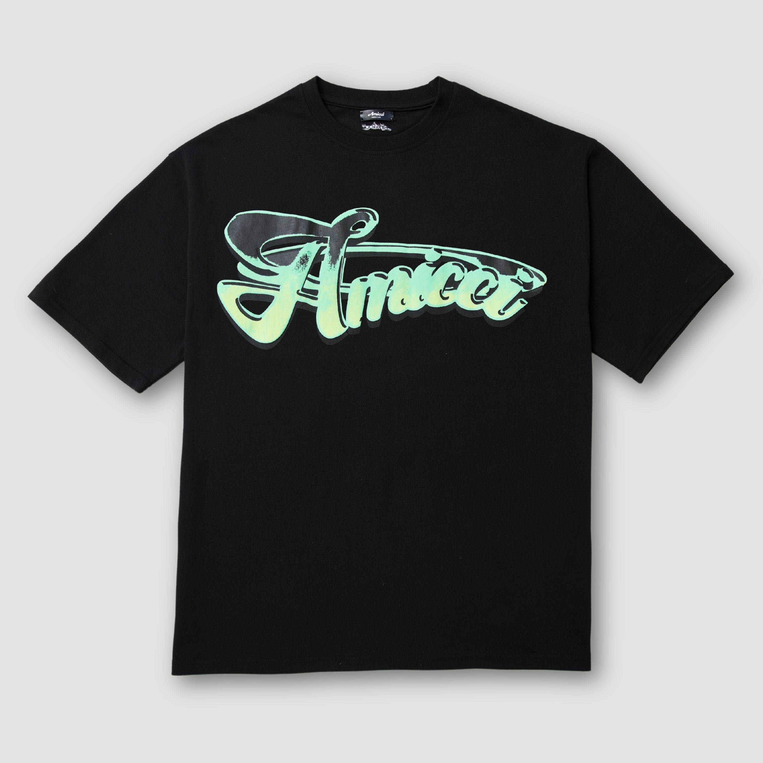 Camiseta gráfica Verdent negra