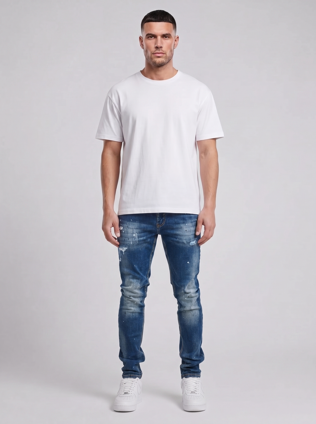 Harlan Blue Skinny Jean