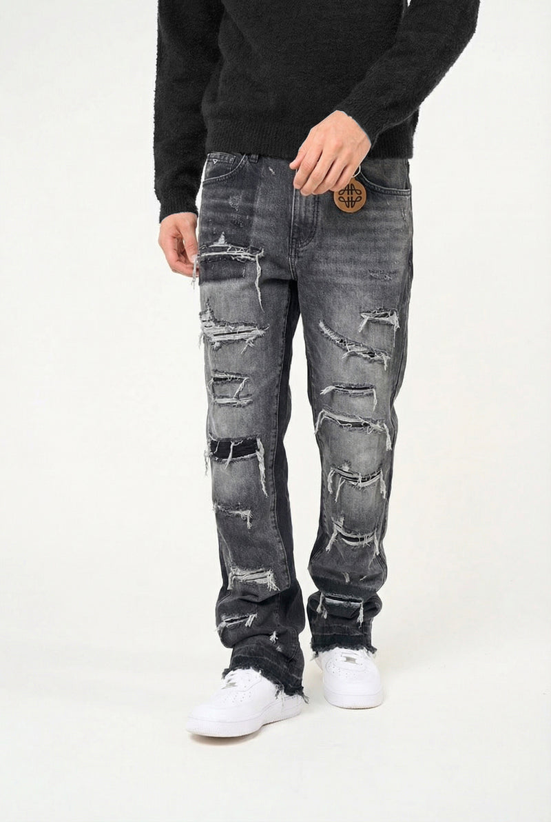 Imola Midden Grijs Denim