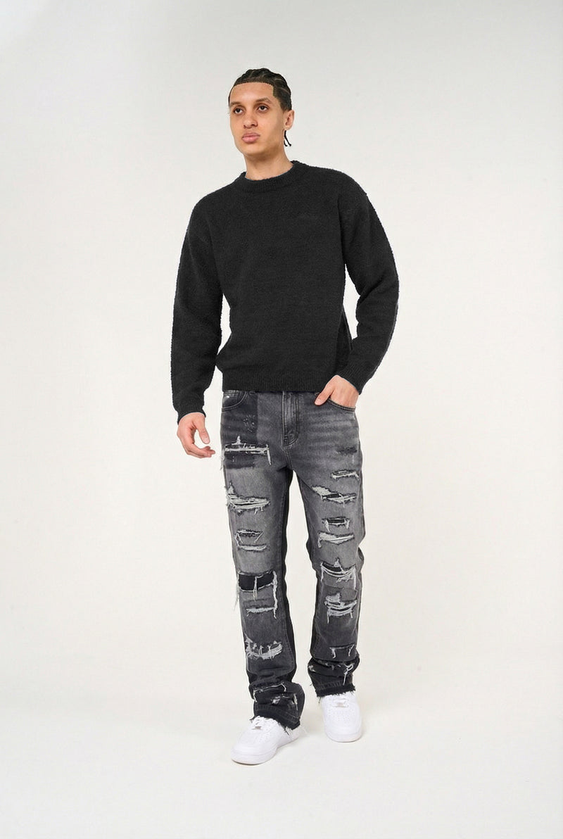 Imola Midden Grijs Denim