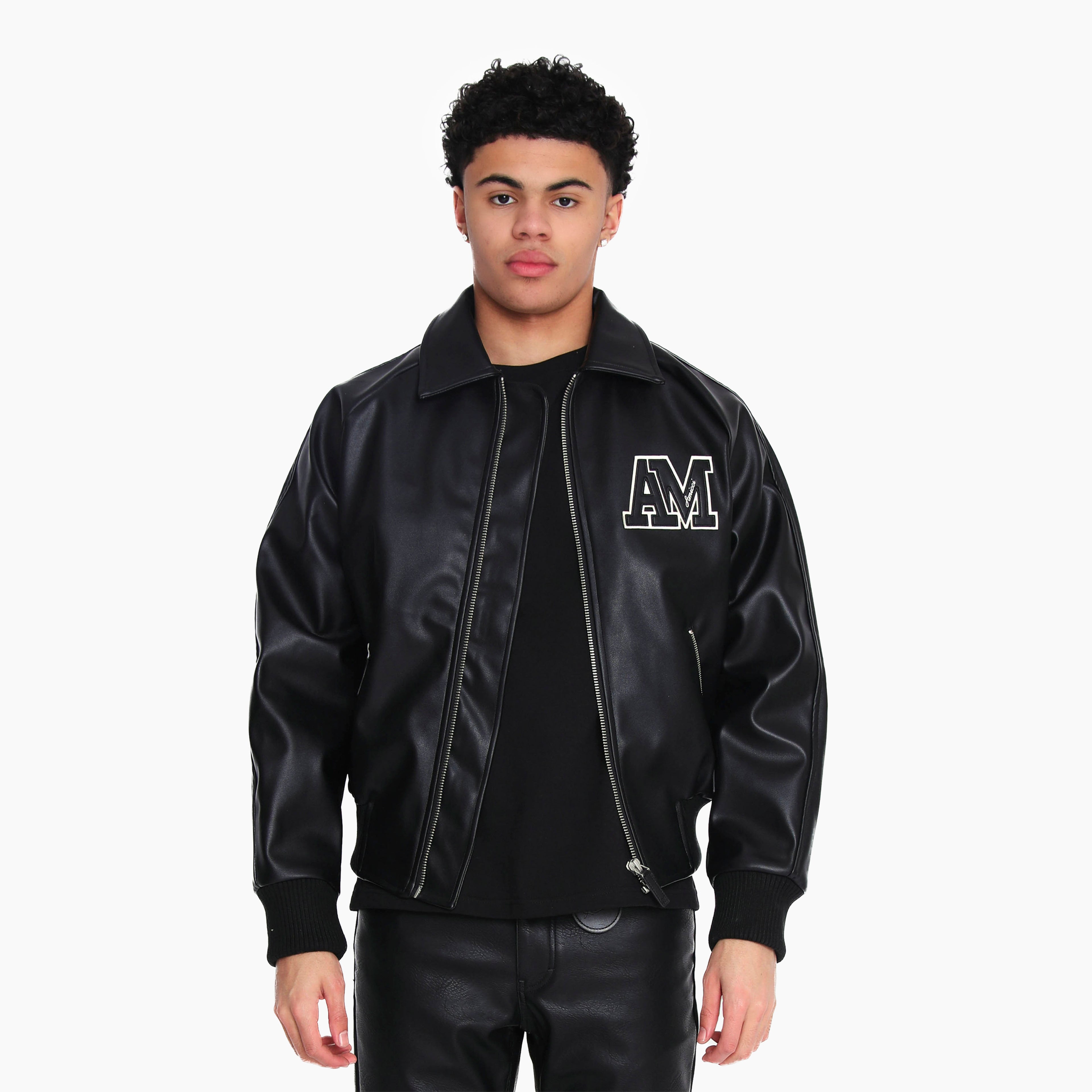 Guiseppe Biker Jacket Black