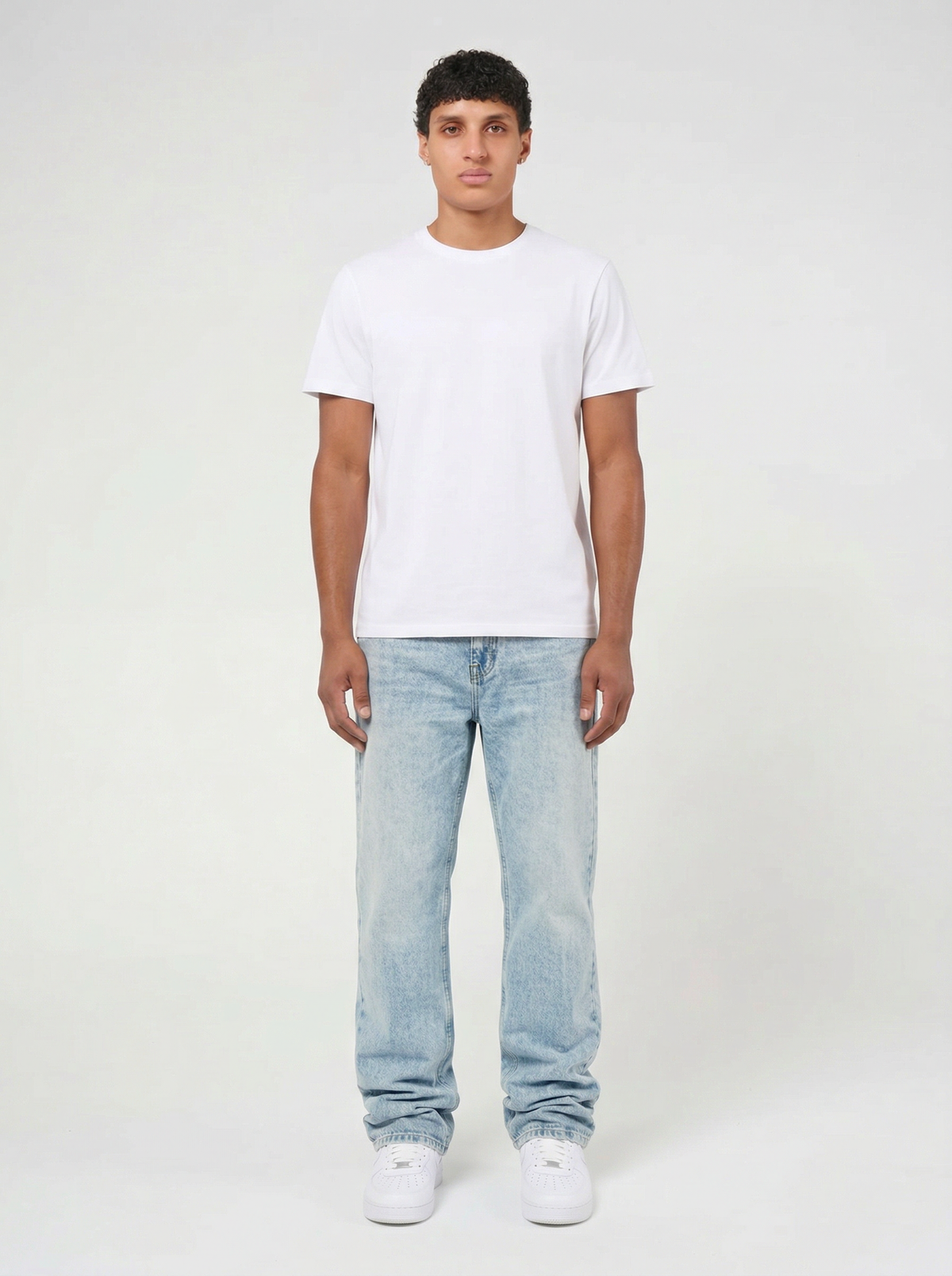 Lennox Lichtblauwe Rechte Jeans