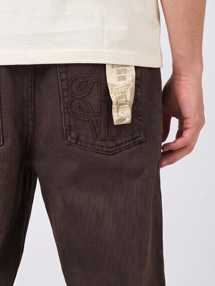 Lennox Brown Straight Jean