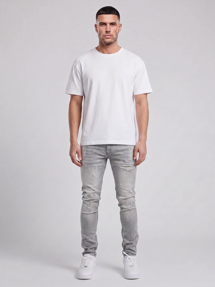 Lumber Grey Slim Jean
