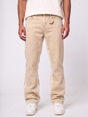Maranello Beige Flare Jean