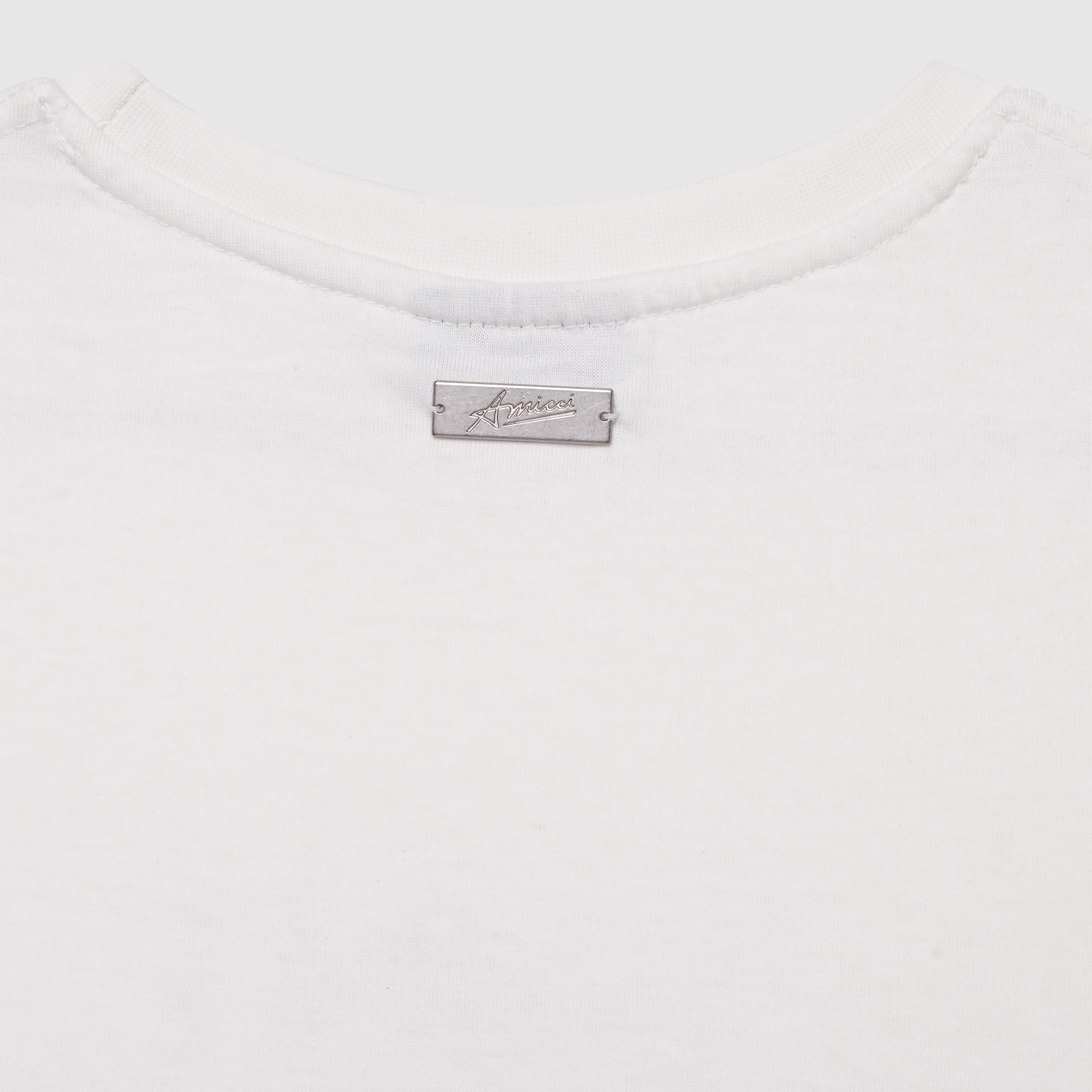 Camiseta Blanca Oceano