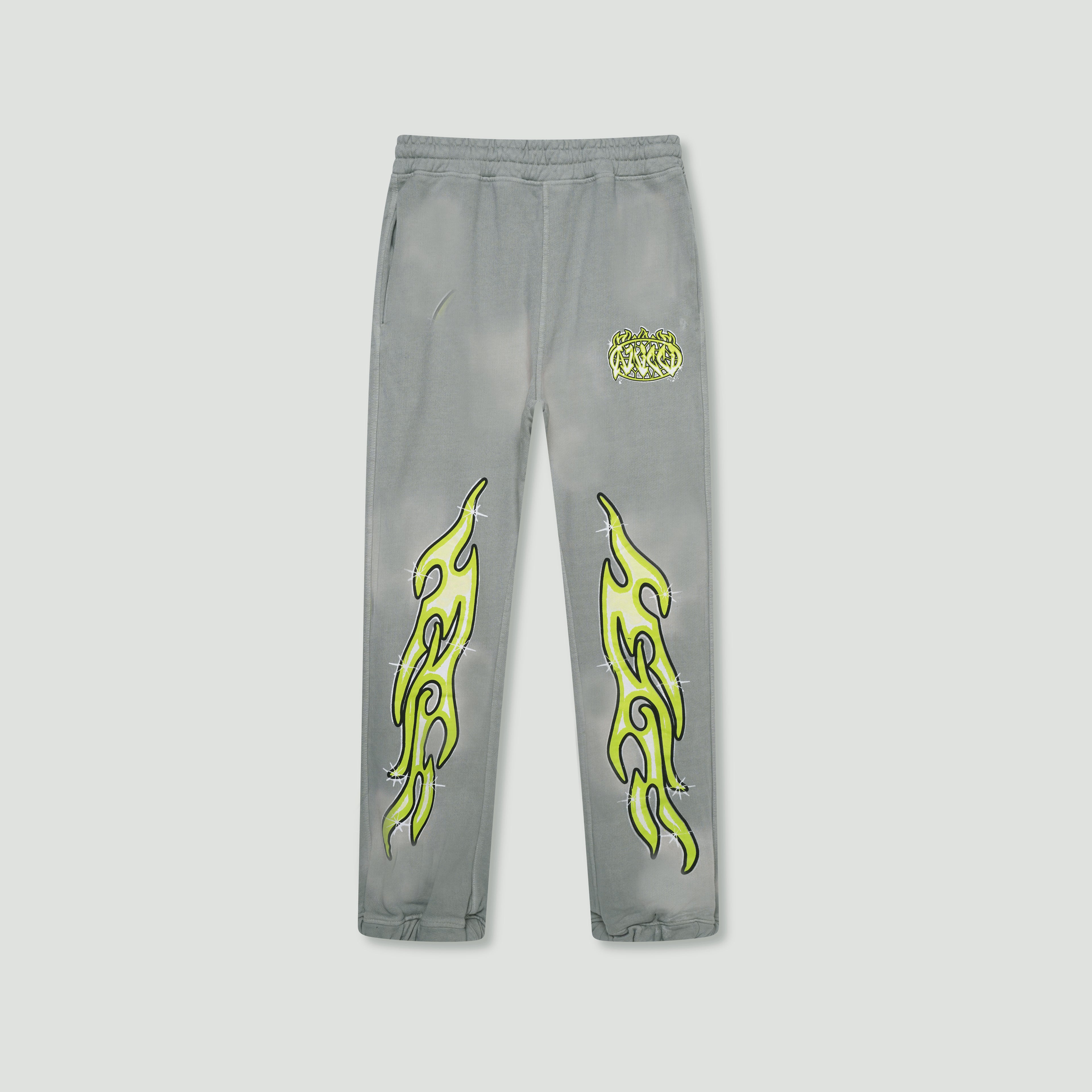Paola Graphic Jogger Grey